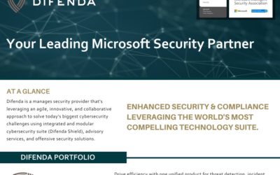 Service Brief: Difenda Portfolio Security Solutions
