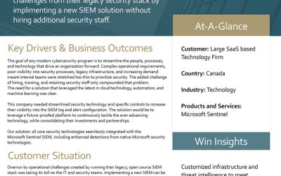 Case Study (Saas): Managed SIEM