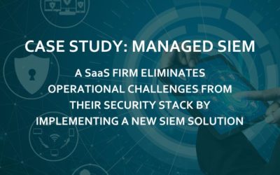 Case Study: Firm Eliminates Operational Challenges with Managed SIEM