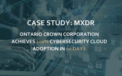 Crown Corporation Achieves 100% Cybersecurity Cloud Adoption In 90 Days with MXDR