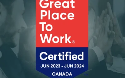 Celebrating Three Consecutive Years as a Great Place to Work® in Canada!