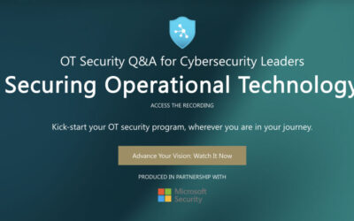 Securing Operational Technology – A Live Q&A for Cybersecurity Leaders